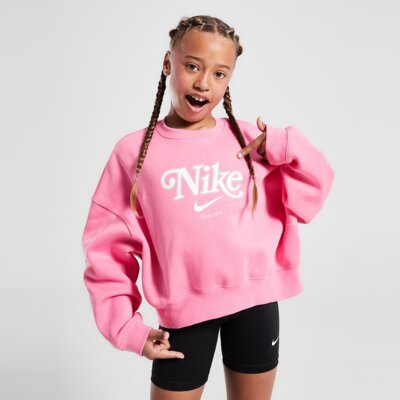 NIKE BLUZA G NSW TREND FLC CRP CREW G