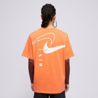 Koszulka damska NIKE T-SHIRT W NSW CLUB SWOOSH SS TEE OC hq1698-842 kolor pomarańczowy