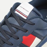 Buty dziecięce TOMMY HILFIGER FLAG LOW CUT LACE-UP t3x9331300316800 kolor granatowy