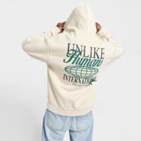 UNLIKE HUMANS BLUZA Z KAPTUREM GLOBAL HD STN-LGY SWEATSHIRT ulhtm10178360 kolor beżowy