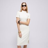 Sukienka damska PUMA SUKIENKA CLASSICS RIBBED 62425699 kolor beżowy