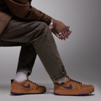 Męskie buty outdoor NIKE C1TY PRM hj4316-200 kolor brązowy