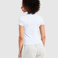 Koszulka damska NIKE T-SHIRT W NSW NK CHLL KNT MD CRP fv5508-407 kolor niebieski