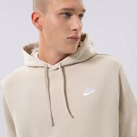NIKE BLUZA Z KAPTUREM SPORTSWEAR CLUB FLEECE bv2654-206 kolor beżowy