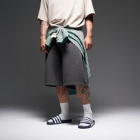 Męskie klapki ADIDAS ADILETTE AQUA f35542 kolor granatowy