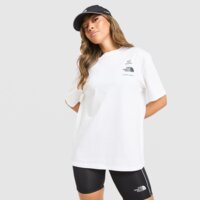 Koszulka damska THE NORTH FACE T-SHIRT OVERSIZE DARK MATTER nf0a8h86fn41 kolor biały