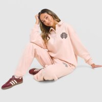 Damska bluza ADIDAS BLUZA COLLAR CREW kt0732 kolor różowy