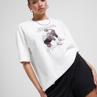 Koszulka damska T SHIRT W JORDAN SS GFX OS TEE WHITE fn5703-100 kolor biały
