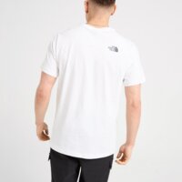 Koszulka męska THE NORTH FACE T-SHIRT GRAD BOX T WHT/BLUE nf0a8ehbfn41 kolor biały