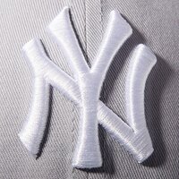 Damska  czapka z daszkiem NEW ERA MLB 9FORTY NEW YORK YANKEES CAP GRAY/WHITE 10531940 kolor szary