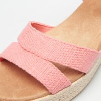 Klapki damskie TOMS SHELL PINK METALLIC 10020746 kolor różowy