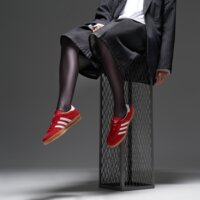 Buty dziecięce ADIDAS GAZELLE INDOOR J  js3801 kolor czerwony