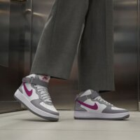 Buty dziecięce NIKE AIR FORCE 1 MID EASYON fn1193-003 kolor biały