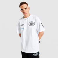 Koszulka męska HOODRICH T-SHIRT OVERSIZE NOIR hr02250007 kolor biały