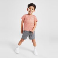NIKE KOMPLET MILER T-SHIRT&SZORTY 66k750-n1y kolor pomarańczowy