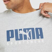 Koszulka męska PUMA T-SHIRT KEY GRAPHIC TEE 67800254 kolor szary