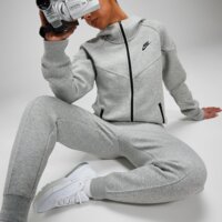 Damska bluza NIKE BLUZA ROZPINANA Z KAPTUREM W NSW TECH FLEECE fb8338-063 kolor szary
