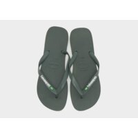 Męskie klapki HAVAIANAS BRASIL LOGO 4110850-5983 kolor zielony