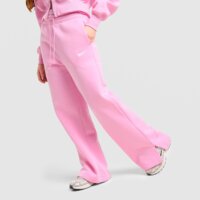 Spodnie damskie NIKE SPODNIE W NSW PHNX FLC HR WIDE LEG ih1011-621 kolor różowy