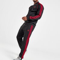 Spodnie męskie ADIDAS SPODNIE SSTAR TP BLK/RED it7139 kolor czarny