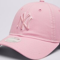 Damska  czapka z daszkiem NEW ERA CZAPKA WMNS WASHED 920 NYY NEW YORK YANKEES 60434987 kolor różowy