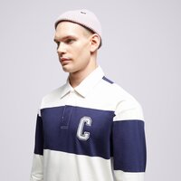 CHAMPION T-SHIRT STRIPED POLO 219181bs561 kolor granatowy