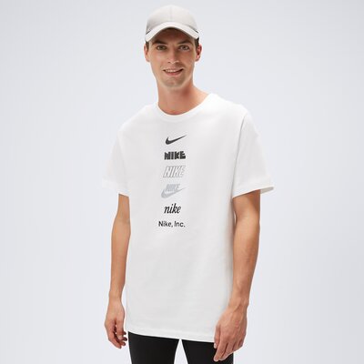 NIKE T-SHIRT STACK LOGO TEE WHITE TEE