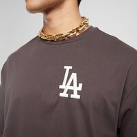 Koszulka męska NEW ERA T-SHIRT LES LC OS TEE LA DODGERS LOS ANGELES DODGERS 60424359 kolor brązowy