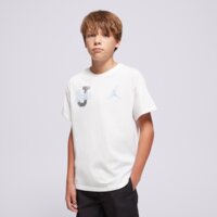 Koszulka dziecięca JORDAN T-SHIRT DISTRESSED COLLIGIATE G 45f223-001 kolor biały
