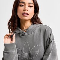 Damska bluza ADIDAS BLUZA Z KAPTUREM OUTLINE WSH HOOD GRY . ix3156 kolor szary