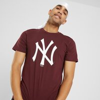 Koszulka męska NEW ERA T-SHIRT SS MLB NYY CAR NEW YORK YANKEES MRN 11863695 kolor bordowy