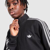 Bluza dziecięca ADIDAS BLUZA ROZPINANA SST LOOSE TRACK TOP kv8990 kolor czarny