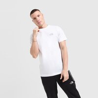 Koszulka męska THE NORTH FACE T-SHIRT SIMP DOME T WHT/REF nf0a8cppfn41 kolor biały