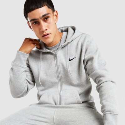 NIKE BLUZA ROZPINANA M NSW CLUB DT HOODIE FZ BB