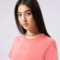 Koszulka damska CHAMPION T-SHIRT CREWNECK CROP T-SHIRT 115683ps171 kolor różowy