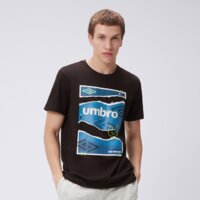 Koszulka męska UMBRO T-SHIRT UMBRO GRAPHICS B LOGO BLACK ul325tsm04001 kolor czarny