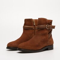 Damskie buty TOMMY HILFIGER ELEVATED ESSENTIAL BOOT SUEDE fw0fw07482gtu kolor brązowy