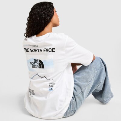 THE NORTH FACE T-SHIRT OVERSIZE GRADIENT FLOW