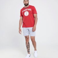 Koszulka męska CHAMPION T-SHIRT CREWNECK T-SHIRT 218572rs010 kolor czerwony