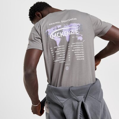 MCKENZIE T-SHIRT TOUR TEE GRY-SGRY