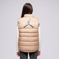 Koszulka dziecięca JORDAN BEZRĘKAWNIK JDB PUFFER FILLED VEST GIRL 95d532-j7p kolor beżowy
