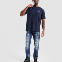 Koszulka męska COLUMBIA T-SHIRT NORTH CASCADES SHORT SLEEVE TEE 1834041-469 kolor granatowy