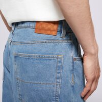 Spodnie męskie VANS SPODNIE CHECK-5 BAGGY DENIM vn0008nacdx1 kolor niebieski