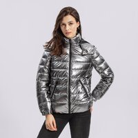 Kurtka zimowa GUESS KURTKA FIORENZA JACKET w1bl00web40slvr kolor srebrny
