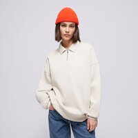 Damska bluza NIKE BLUZA W NSW PHNX FLC OS QZ POLO fz3207-104 kolor beżowy