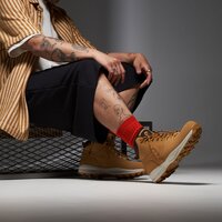 Męskie buty outdoor NIKE MANOA LEATHER  454350-700 kolor brązowy