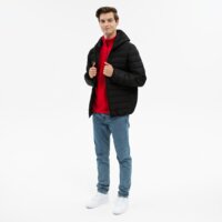 Męska kurtka zimowa UMBRO KURTKA ZIMOWA UMBRO ZELSTON ul322kum90001 kolor czarny