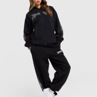 Damska bluza HOODRICH BLUZA ROZPINANA Z KAPTUREM QUARTZ DMNT FZ hw04250249 kolor czarny