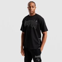 Koszulka męska SUPPLY&DEMAND T-SHIRT SHARD TEE BLK-BLK suptm17690007 kolor czarny