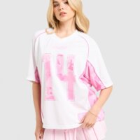 Koszulka damska HOODRICH T-SHIRT OVERSIZE FIELD JERSEY hw02260098 kolor biały
